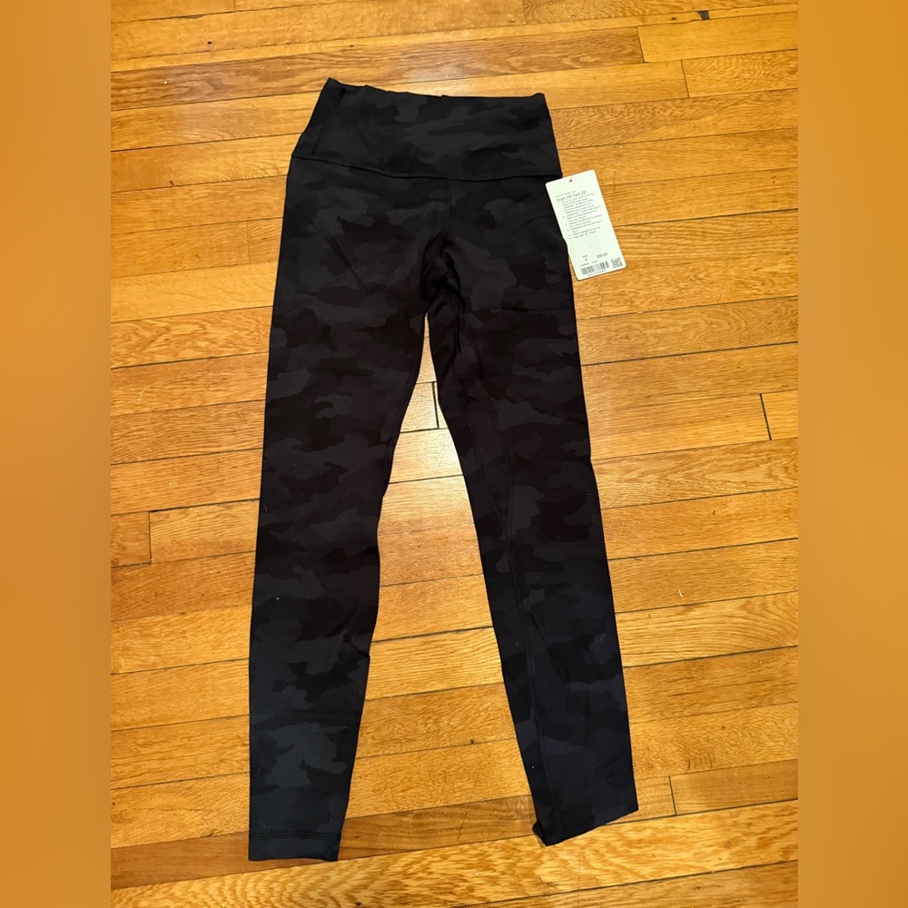 Lululemon Align Leggings Gray Camo Size 6
